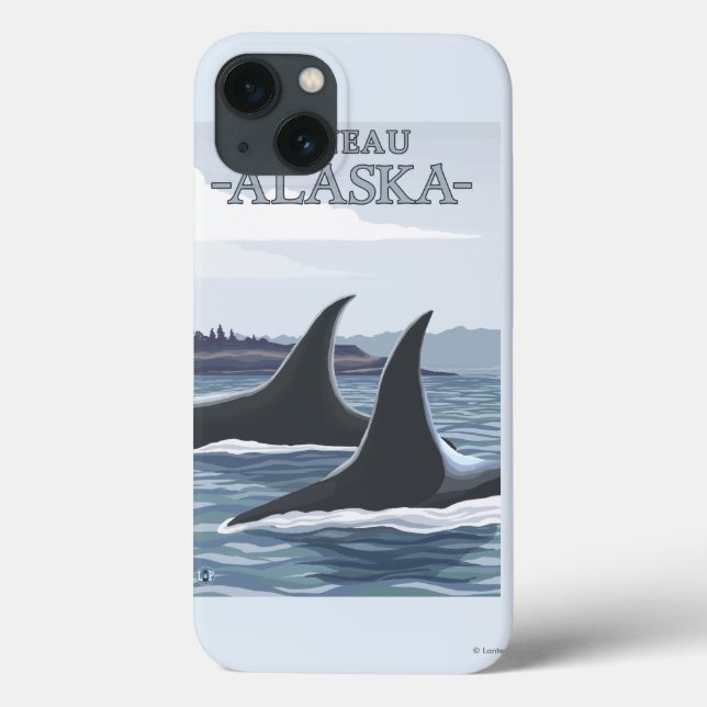 Orca Whales #1 - Juneau, Alaska Case-Mate iPhone Case (Back)