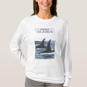 Orca Whales #1 - Juneau, Alaska T-Shirt