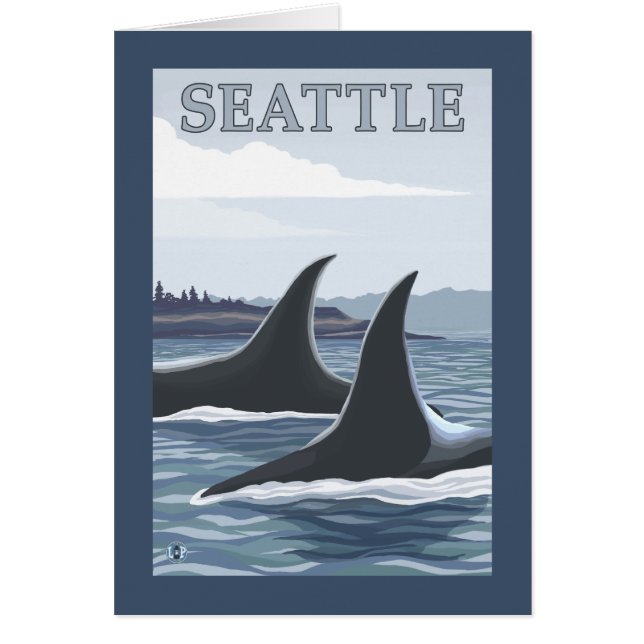 Orca Whales #1 - Seattle, Washington (Front)