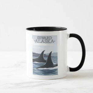 Orca Whales #1 - Seward, Alaska Mug