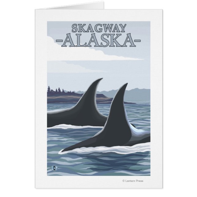 Orca Whales #1 - Skagway, Alaska (Front)