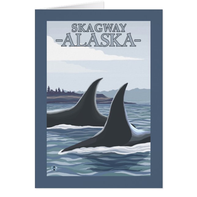 Orca Whales #1 - Skagway, Alaska (Front)