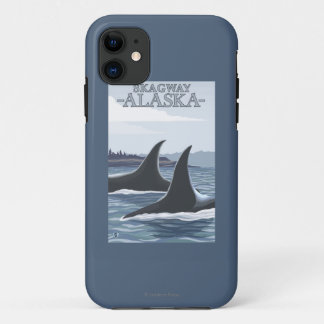 Orca Whales #1 - Skagway, Alaska iPhone 11 Case