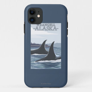 Orca Whales #1 - Wrangell, Alaska iPhone 11 Case