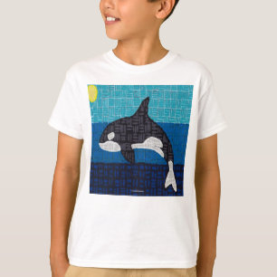 Orca (white) - Boy's Basic T-Shirt