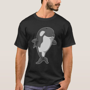 Orca Yoga Stretching Exercise Fitness T-Shirt