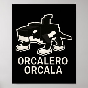 Orcalero Orcala - Funny Italian Brainrot Kids Gami Poster