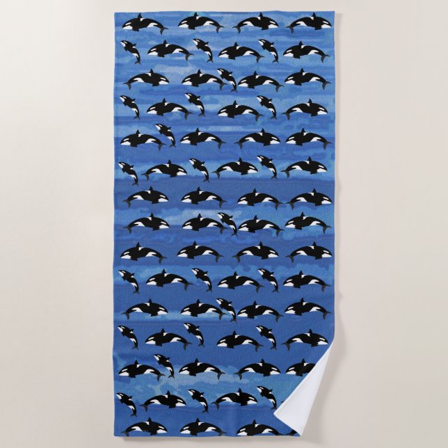 Orcas Beach Towel (Front)