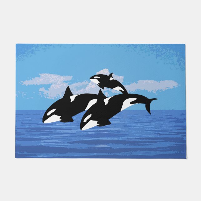 Orcas Doormat (Front)