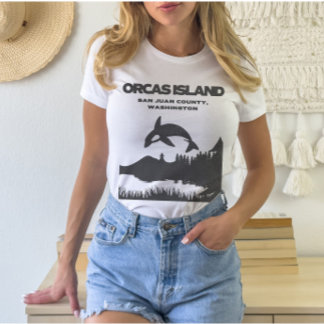 Orcas Island Grunge Aesthetic T-Shirt