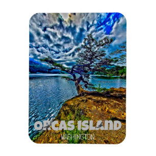 Orcas Island Washington Magnet
