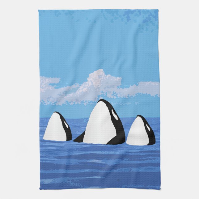 Orcas Kitchen Towel (Vertical)