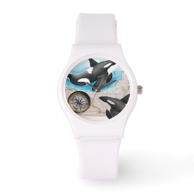 Orcas Map Watch (Front)
