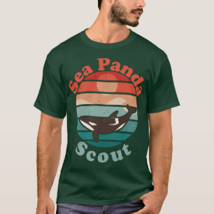 Orcas Marine Biologist Sea Panda Scout Long Sleeve T-Shirt