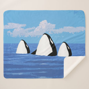 Orcas Sherpa Blanket