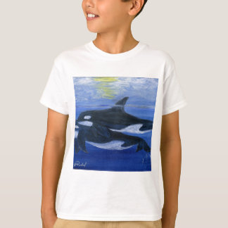 Orcas swimming T-Shirt