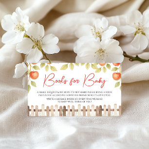 Orchard Apple Insert Books for Baby Card