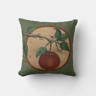 Orchard Apple Throw Pillow