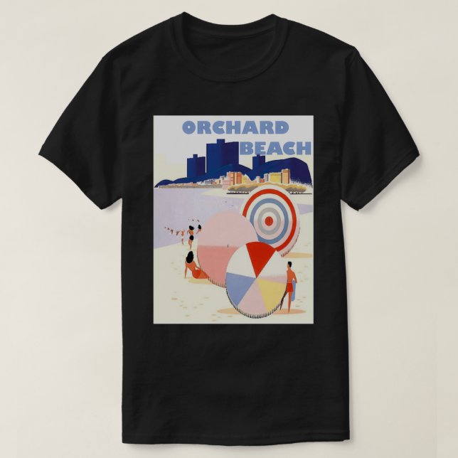 Orchard Beach Bronx T-Shirt (Design Front)