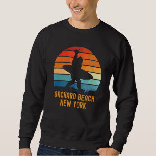 Orchard Beach New York Sasquatch Souvenir Sweatshirt