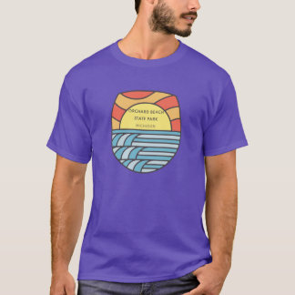 Orchard Beach State Park Michigan MI Retro Water S T-Shirt