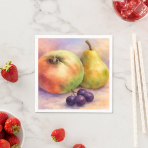 Orchard Harvest Fruit Cocktail Napkins