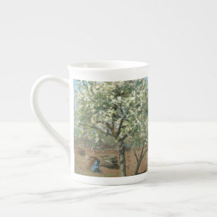 Orchard in Bloom, Louveciennes  Camille Pissarro   Bone China Mug