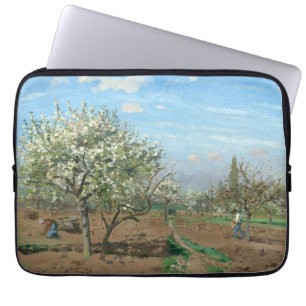Orchard in Bloom, Louveciennes Camille Pissarro Laptop Sleeve