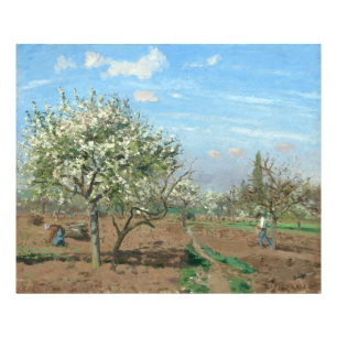 Orchard in Bloom, Louveciennes Camille Pissarro Photo Print