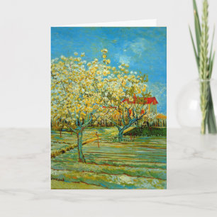 Orchard in Blossom by Vincent van Gogh Card