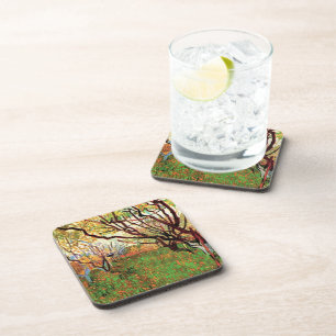 Orchard in Blossom, Vincent van Gogh Coaster