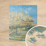 Orchard in Blossom | Vincent Van Gogh Jigsaw Puzzle<br><div class="desc">Orchard in Blossom (1888) by Dutch post-impressionist artist Vincent Van Gogh. Original artwork is an oil on canvas depicting a landscape of flowering trees.

Use the design tools to add custom text or personalise the image.</div>