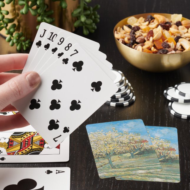Orchard in Blossom | Vincent van Gogh Playing Cards (In Situ)