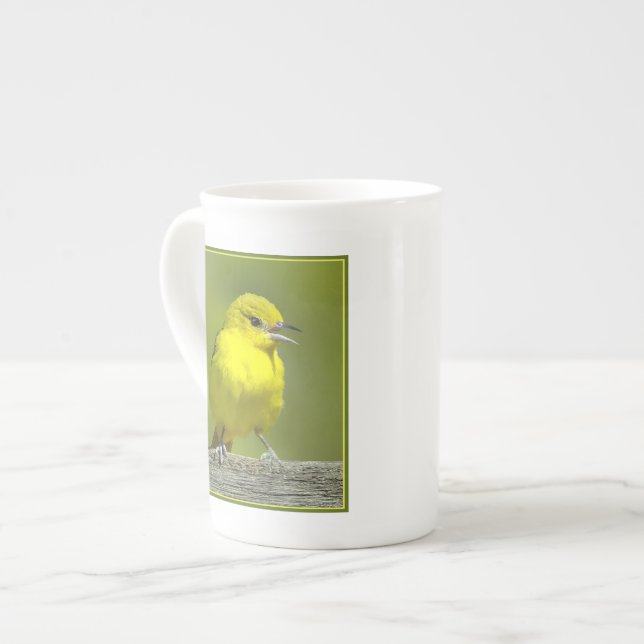 Orchard Oriole - Original Photograph Bone China Mug (Front Left)