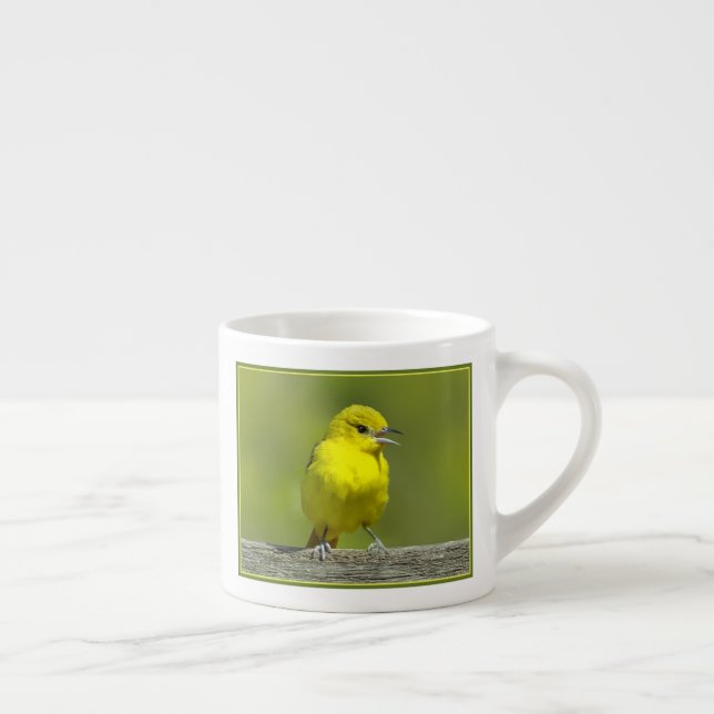 Orchard Oriole - Original Photograph Espresso Cup (Right)