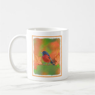 Orchard Oriole Songbird Painting Original Bird Art Coffee Mug