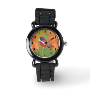 Orchard Oriole Songbird Painting Original Bird Art Watch