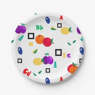 Orchard Paper Plate