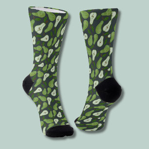 Orchard Pear Fruit pattern Socks