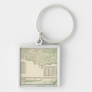 Orchard products and rice key ring