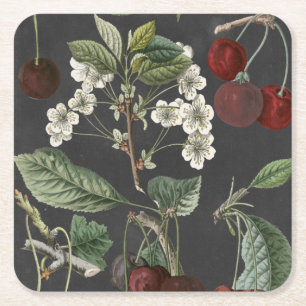 Orchard Varieties I Square Paper Coaster
