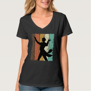 Orchestra Conductor Choir Director Baton Retro Vin T-Shirt