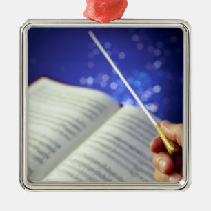 Orchestra Conductor Elements 1 Metal Tree Decoration