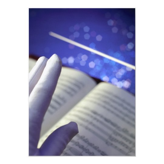 Orchestra Conductor Elements 2 Card