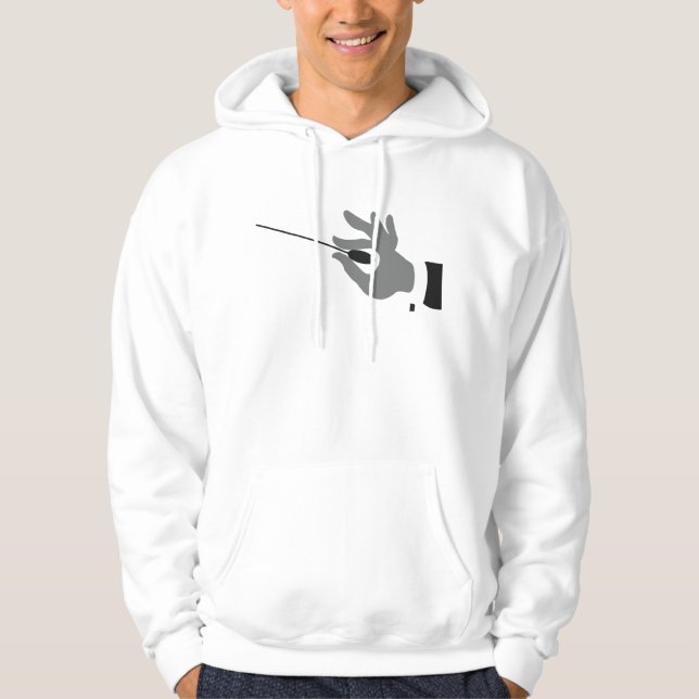 Orchestra Conductor Mens Hoodie (Front)