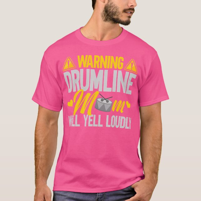 Orchestra Marching Band Will Yell Loudly Drumline  T-Shirt (Front)