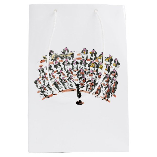 Orchestra Medium Gift Bag (Front)
