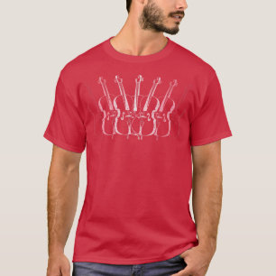 Orchestra Musical Instrument Vintage Cello T-Shirt