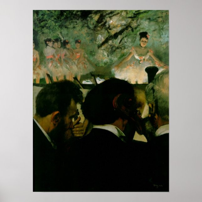 Orchestra Musicians Poster (Front)