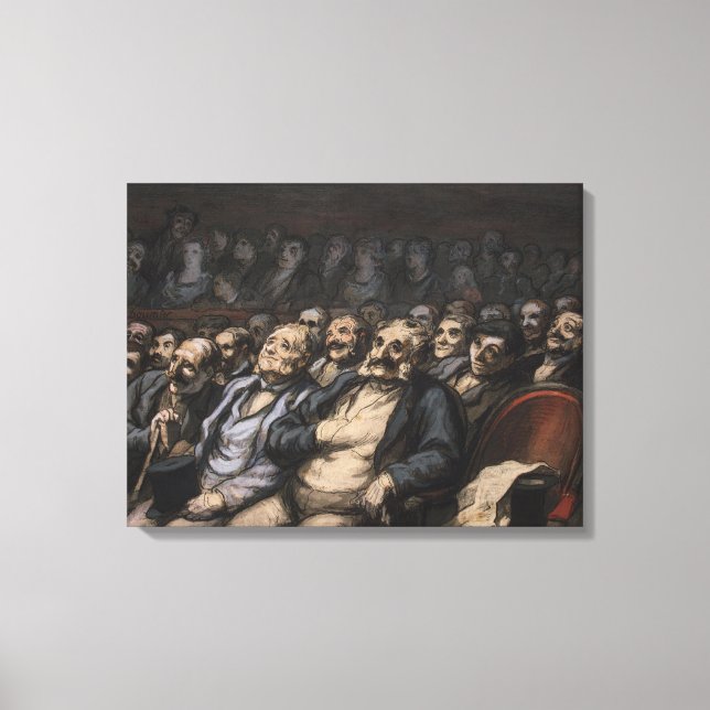 Orchestra Seat, c.1856 Canvas Print (Front)